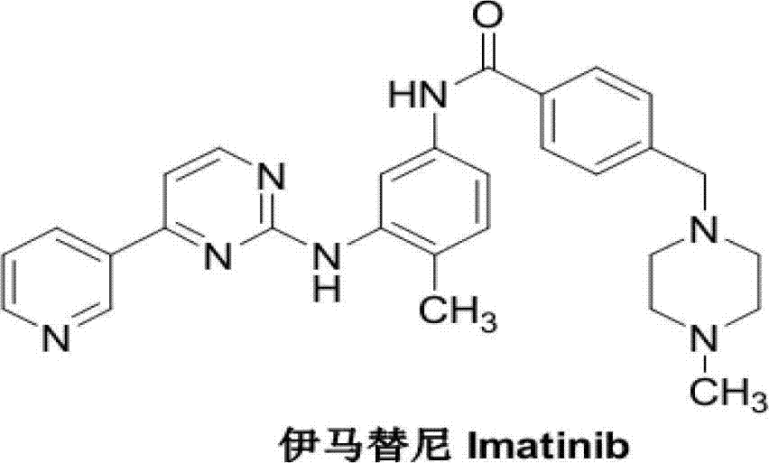 Method for preparing imatinib mesylate intermediate