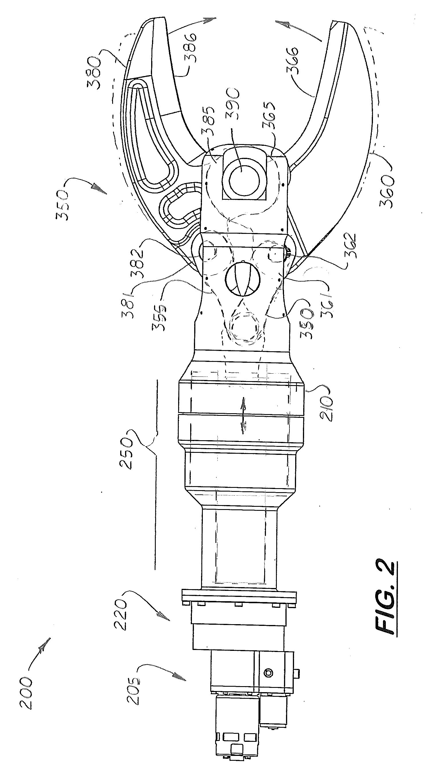 Tool With Linear Drive Mechanism