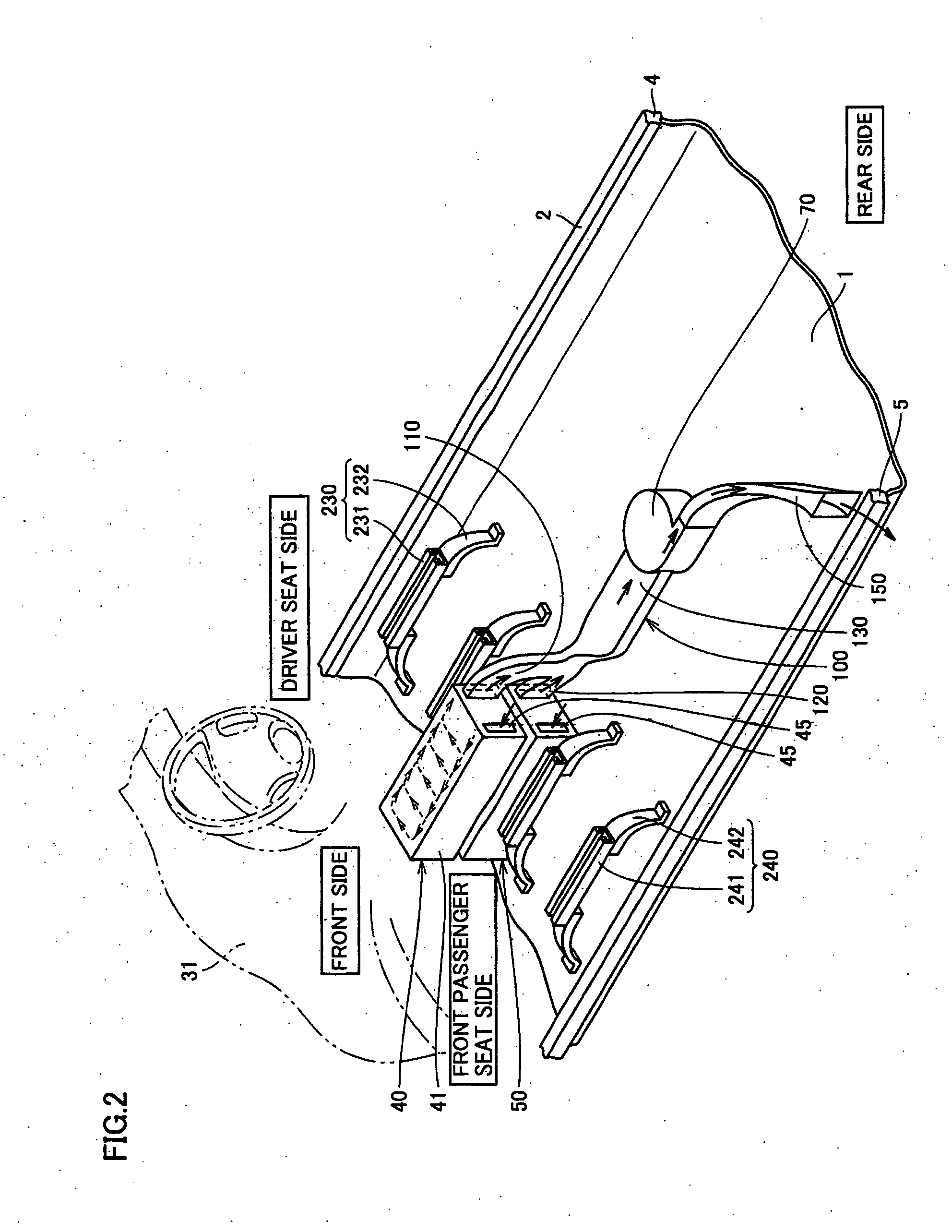 Vehicle-mounted battery cooling structure