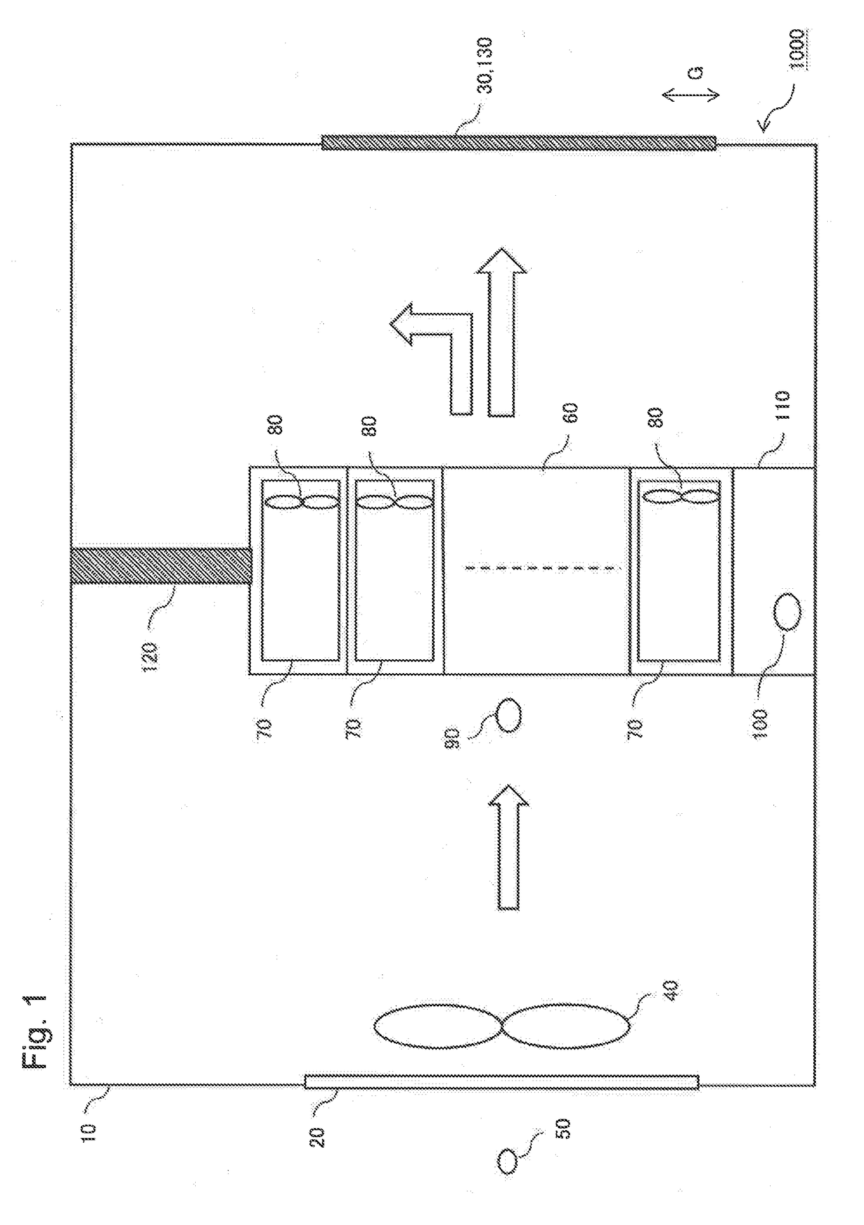 Cooling device, control method and control program for same, and storage medium