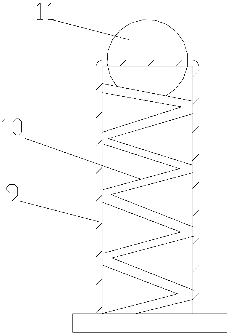 Circuit turn-on structure of movable electronic component and electronic product having same