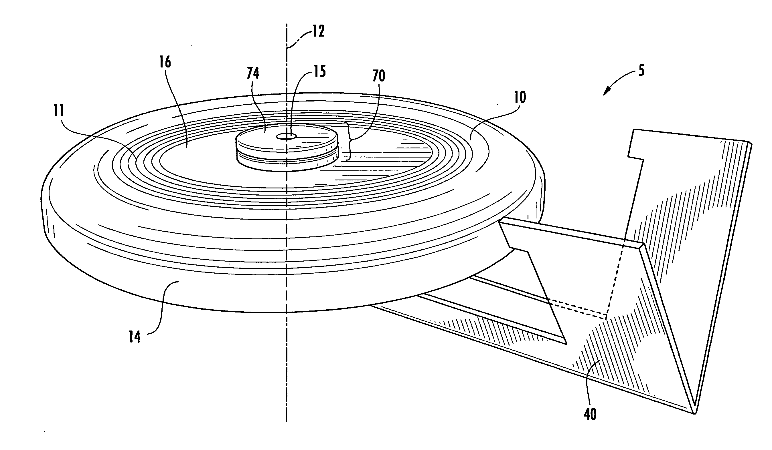 Flying toy having gyroscopic and gliding components