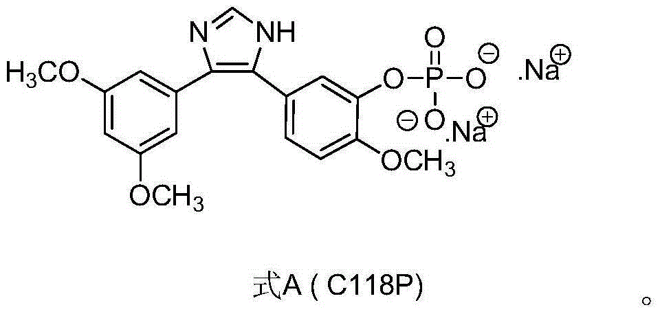 Crystal form A of diphenyl imidazole anticancer drug and preparation method thereof