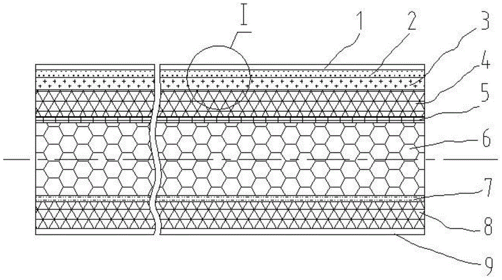 Bright color composite reinforced board