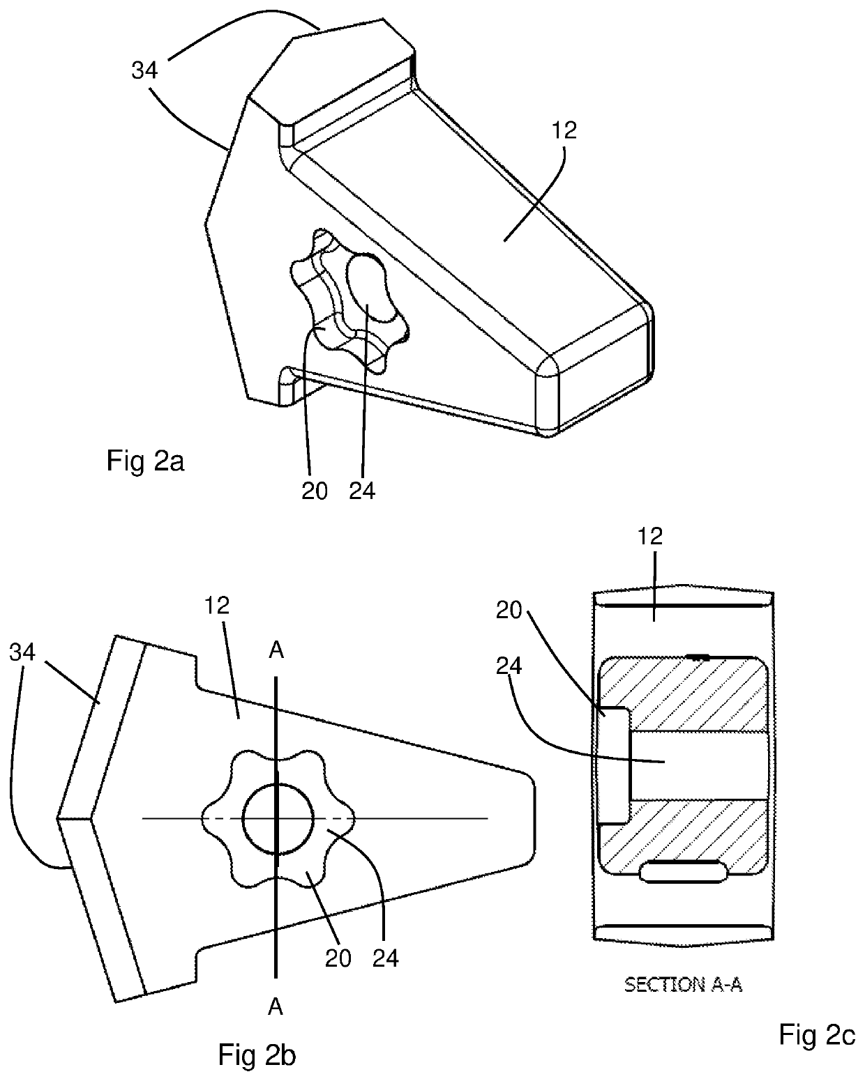 Ground engaging tool attachment arrangement