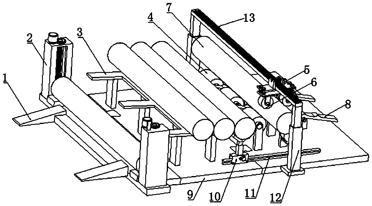 Metal product machining and polishing device