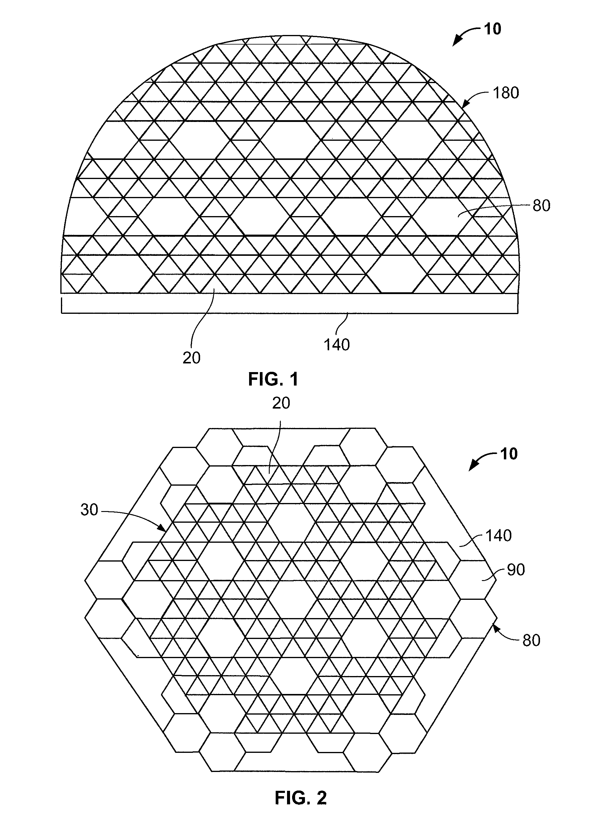 Geodesic dome photovoltaic cell power system