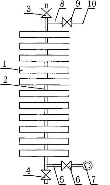 Blast furnace cooling structure