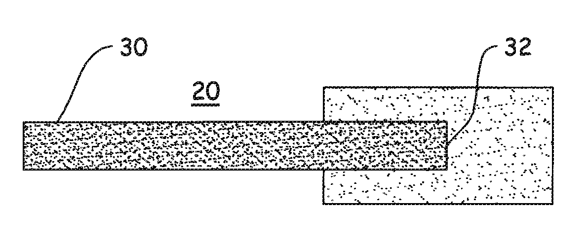 Method for encapsulating the edge of a flexible sheet