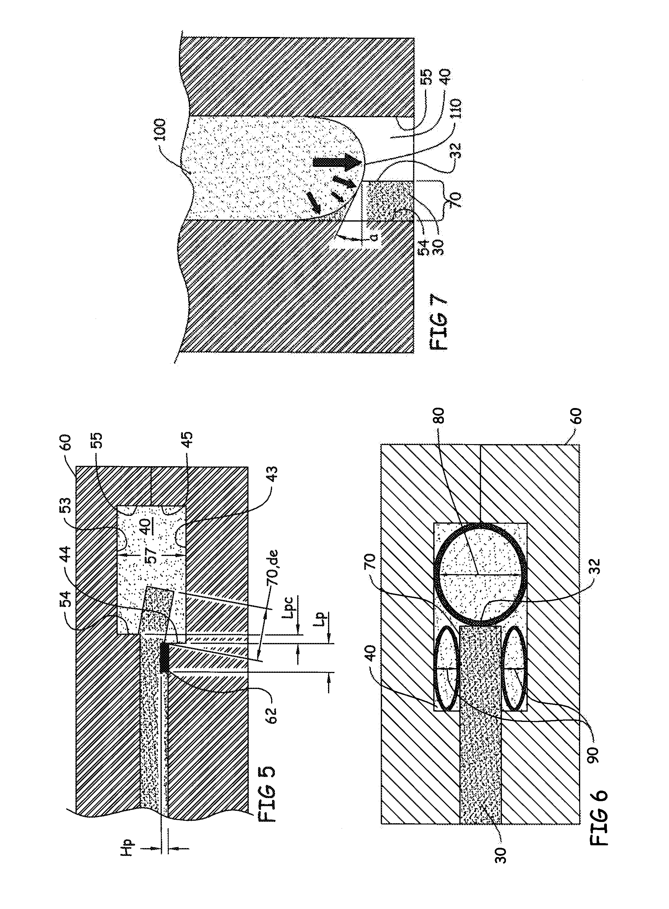 Method for encapsulating the edge of a flexible sheet