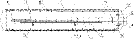 Method for manufacturing nozzle distributor of reaction vessel