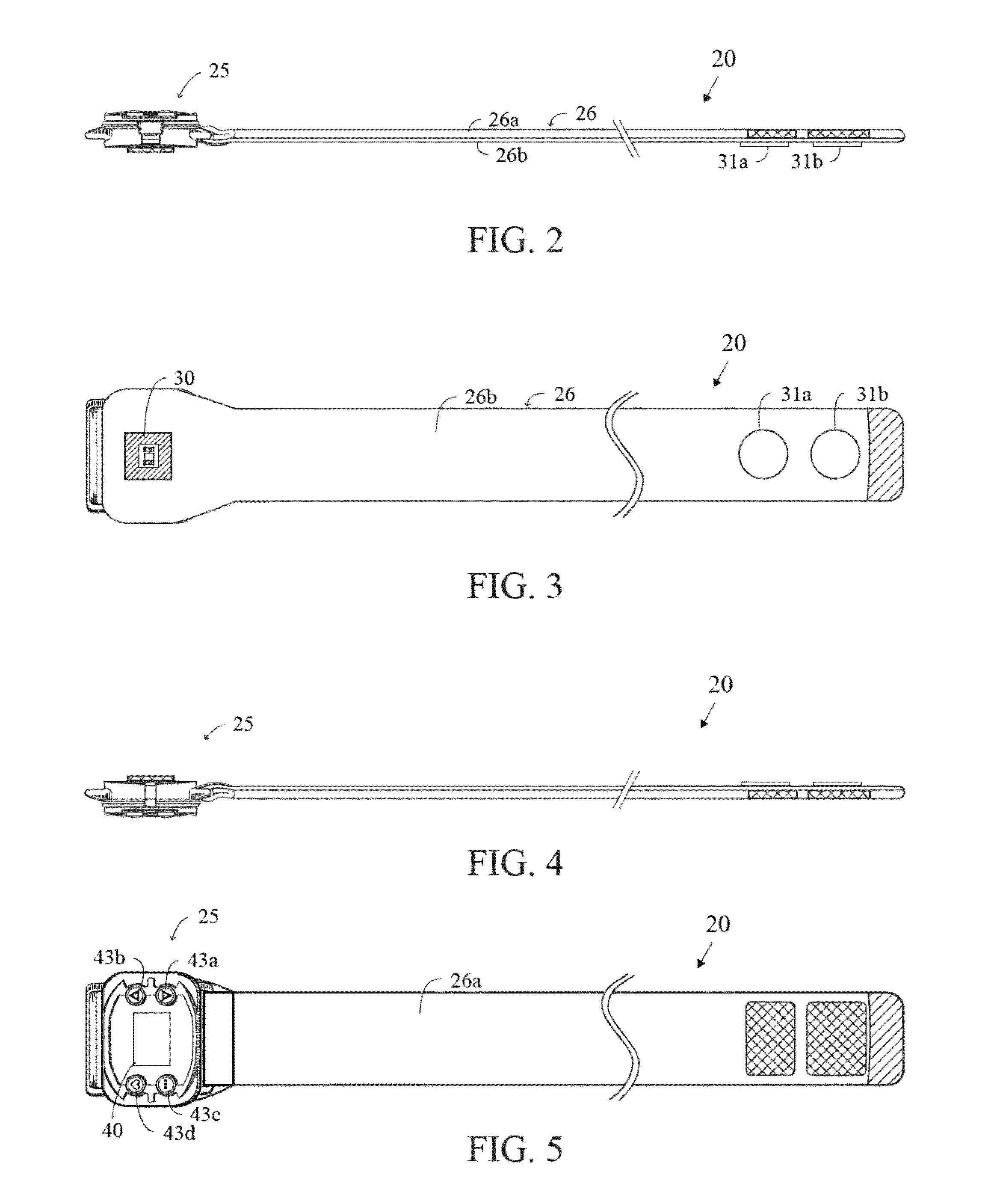 Mobile plethysmographic device