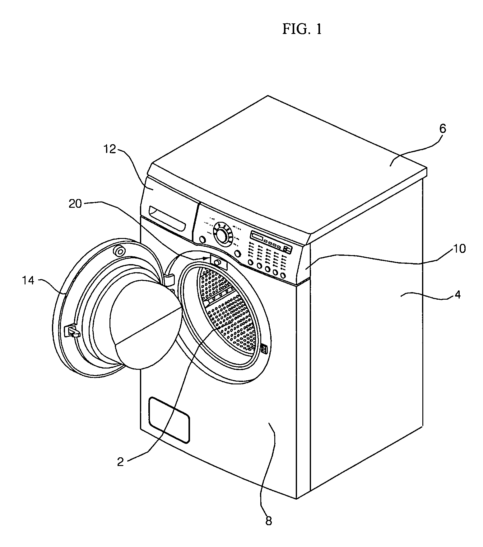 Laundry treatment machine and door switch thereof