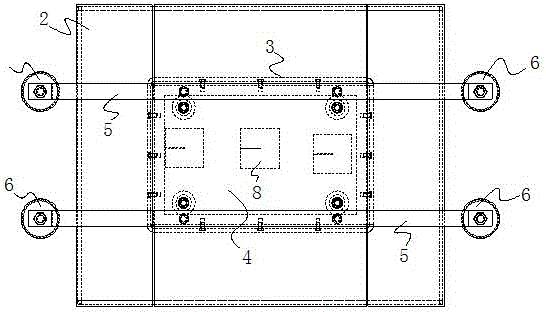 PWHT (postweld heat treatment) device for mounting utility boiler water wall