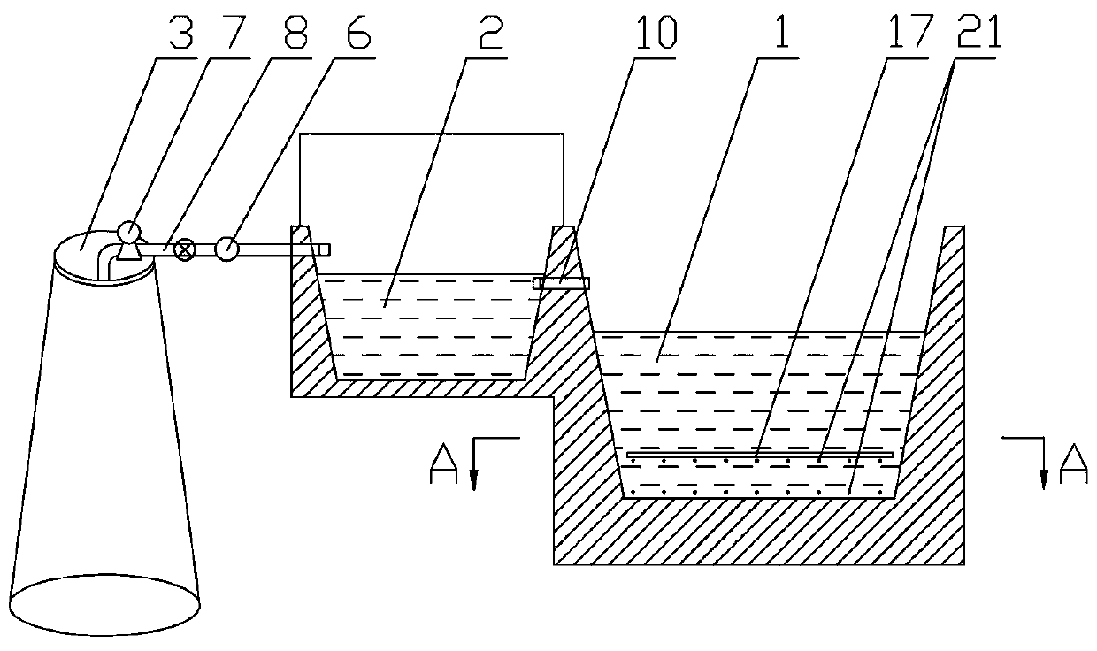 A high-yield pond breeding method capable of preventing crayfish from being infected by parasites