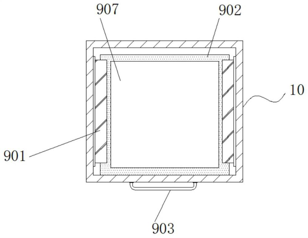 Biodegradable plastic film preparation device