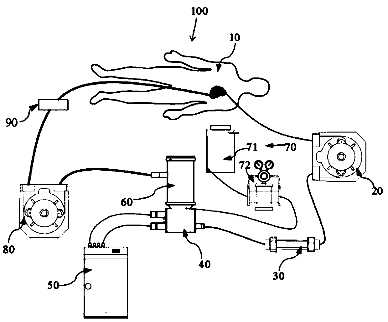 An experimental teaching simulation device