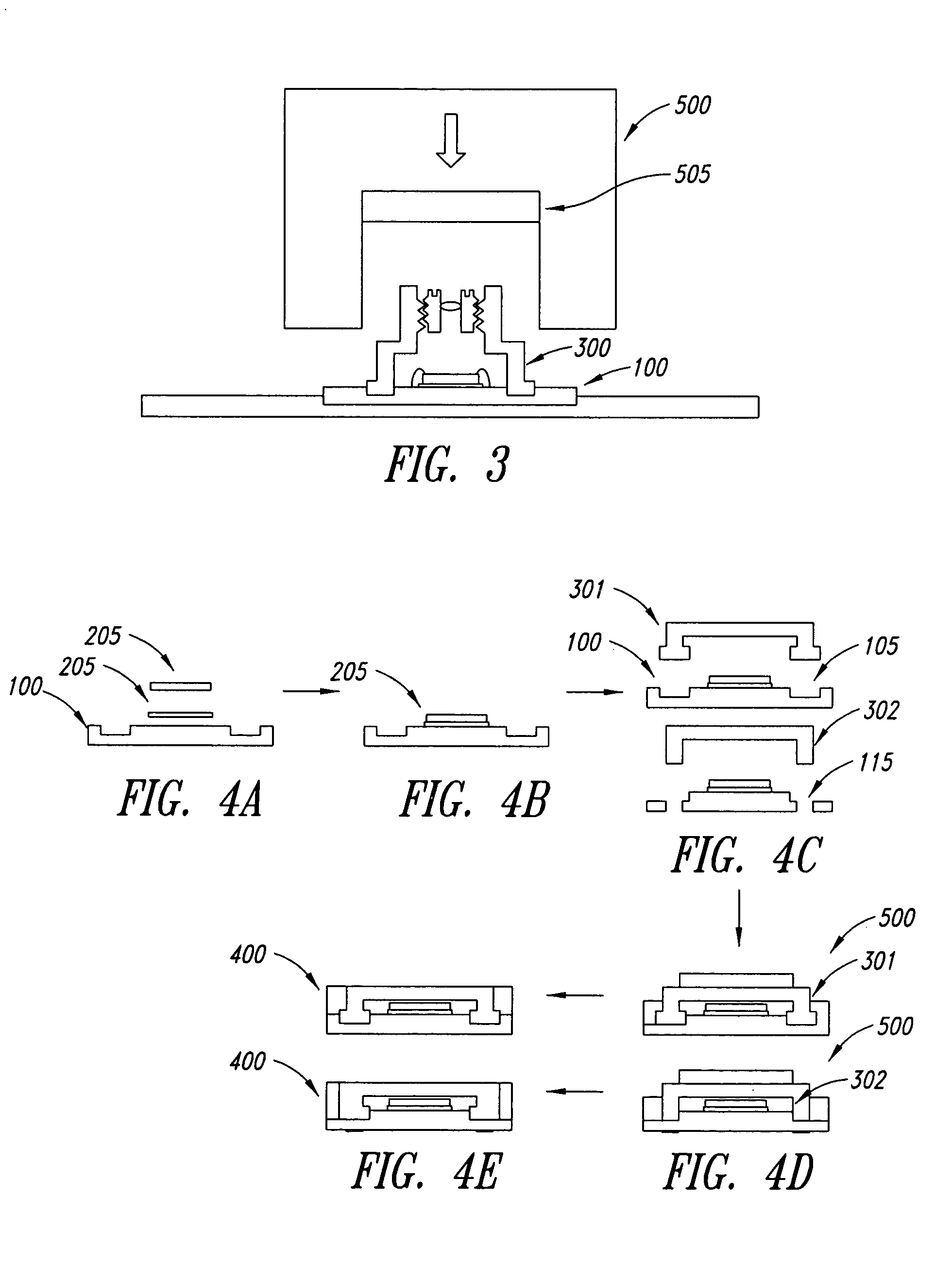 Semiconductor device package and method of manufacture
