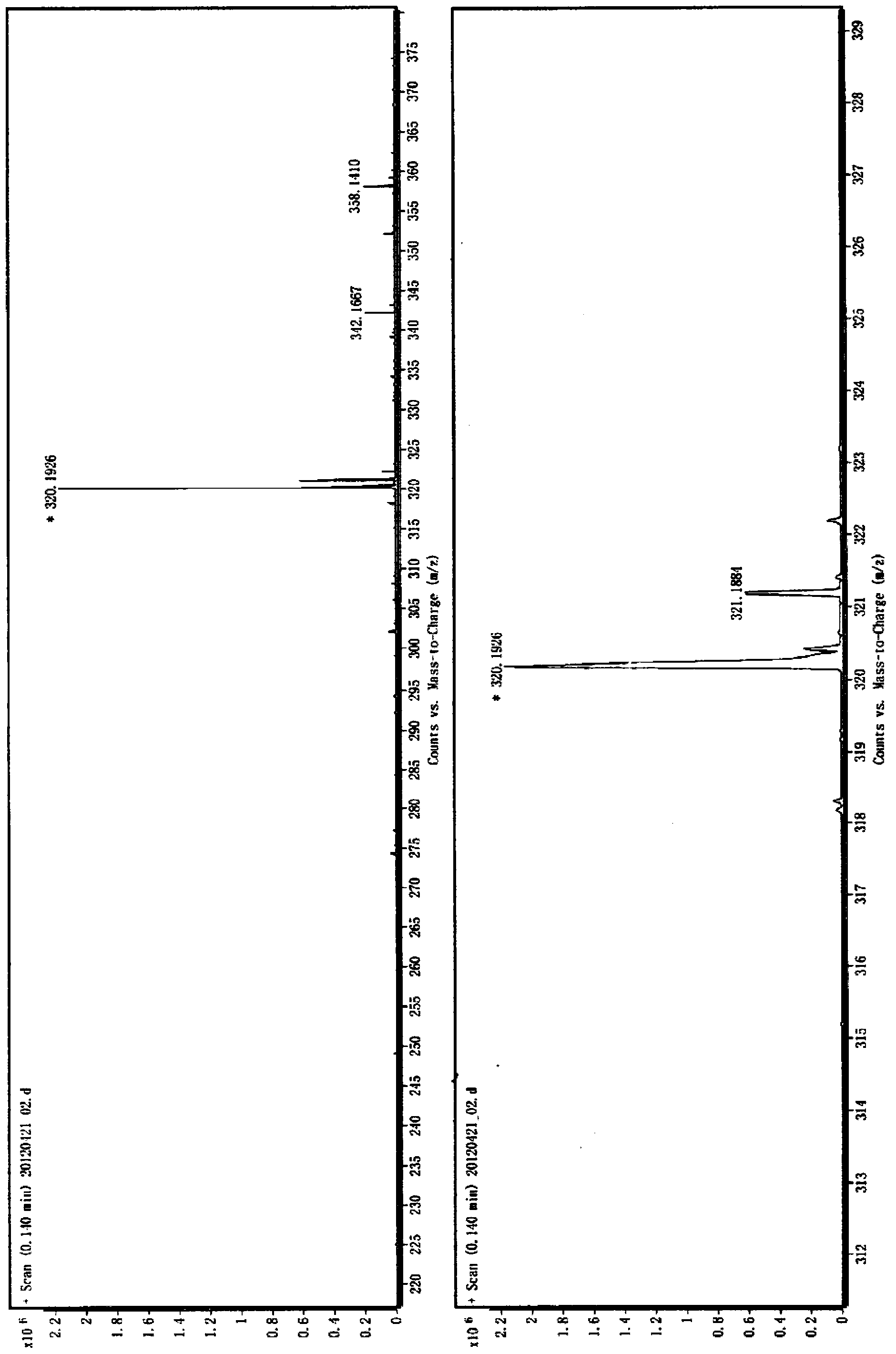 Coronatine aqueous solution and preparation method thereof