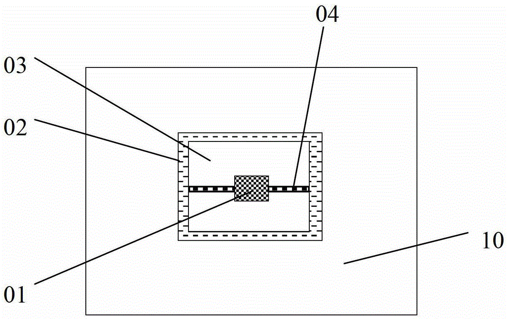 A power semiconductor chip gate region