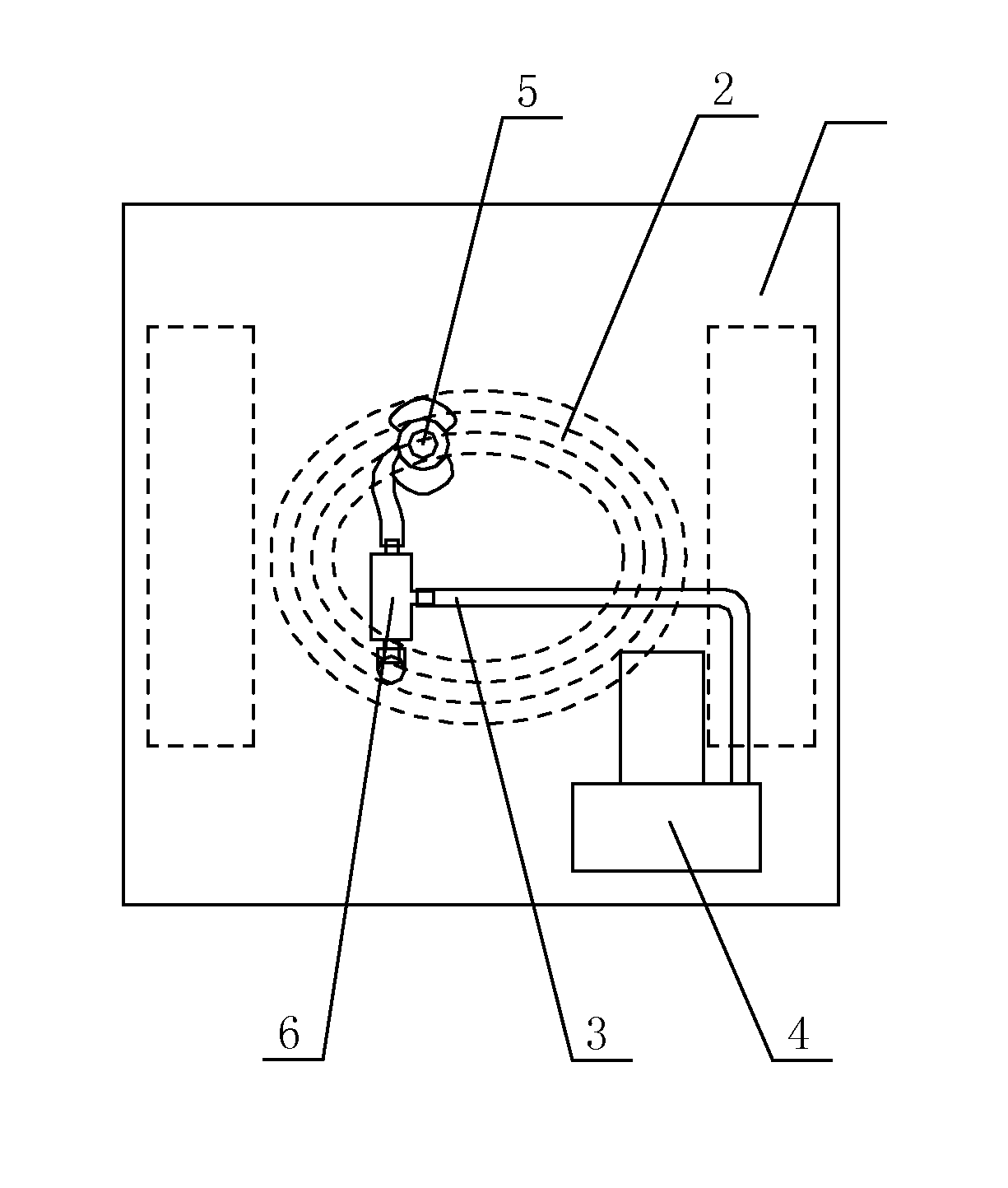 Glass-wiping robot having air-venting device