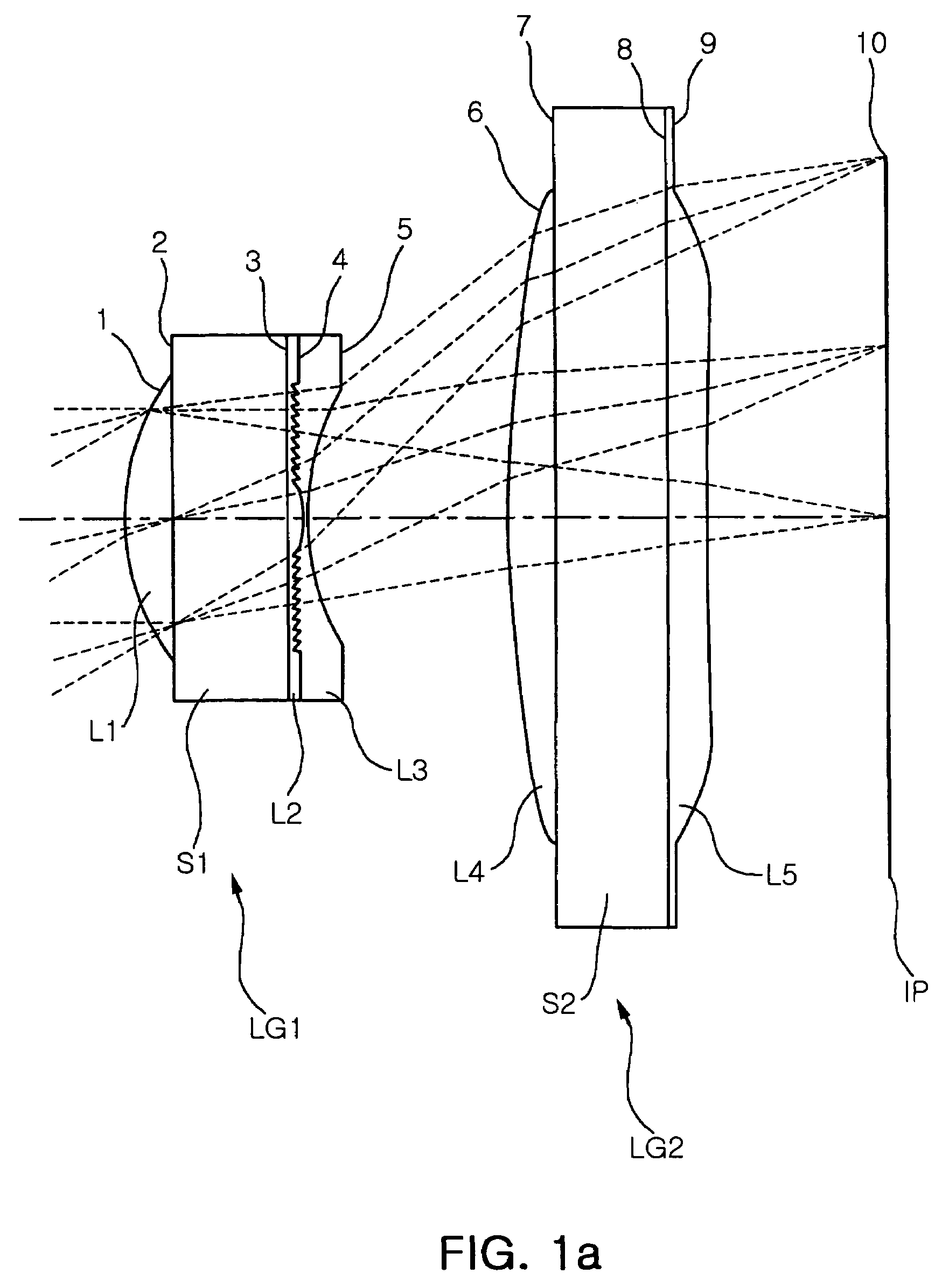Wafer scale lens and optical system having the same