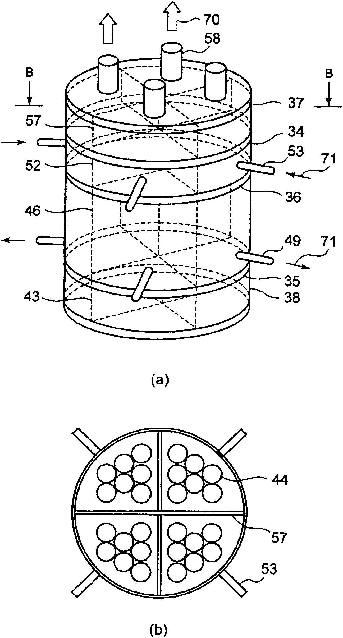 Hollow fiber membrane dehumidifier