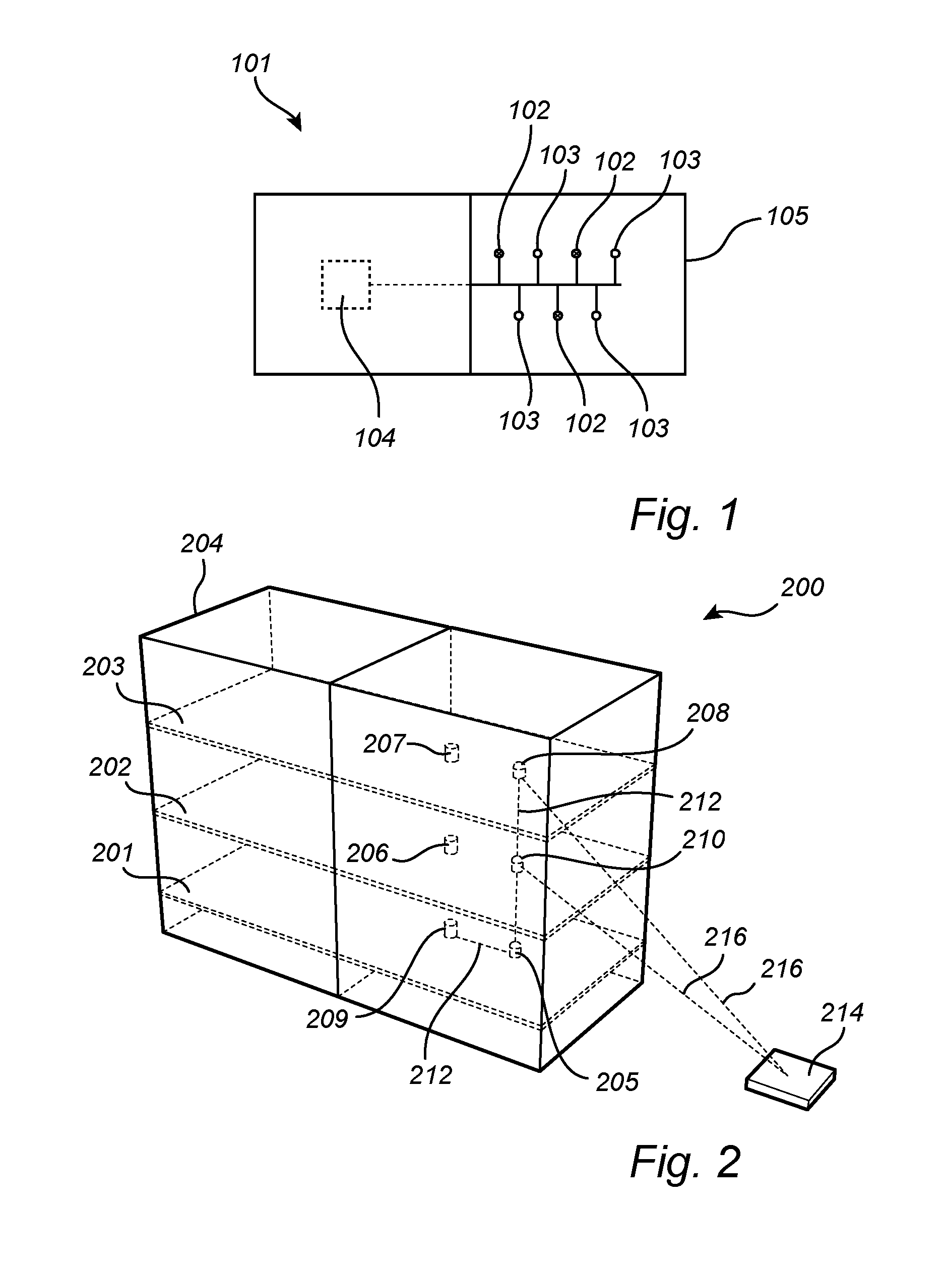 Transparent computer structure