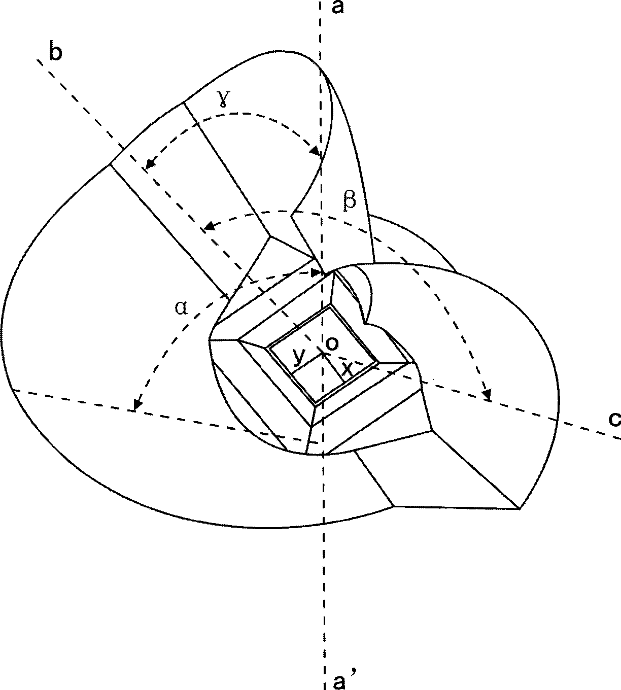 Multi-surface reflector for LED street lamp