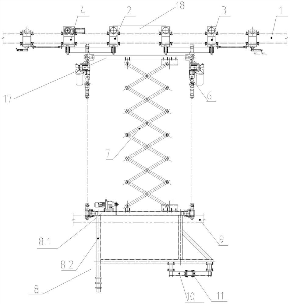 Heavy-load operation lifting appliance