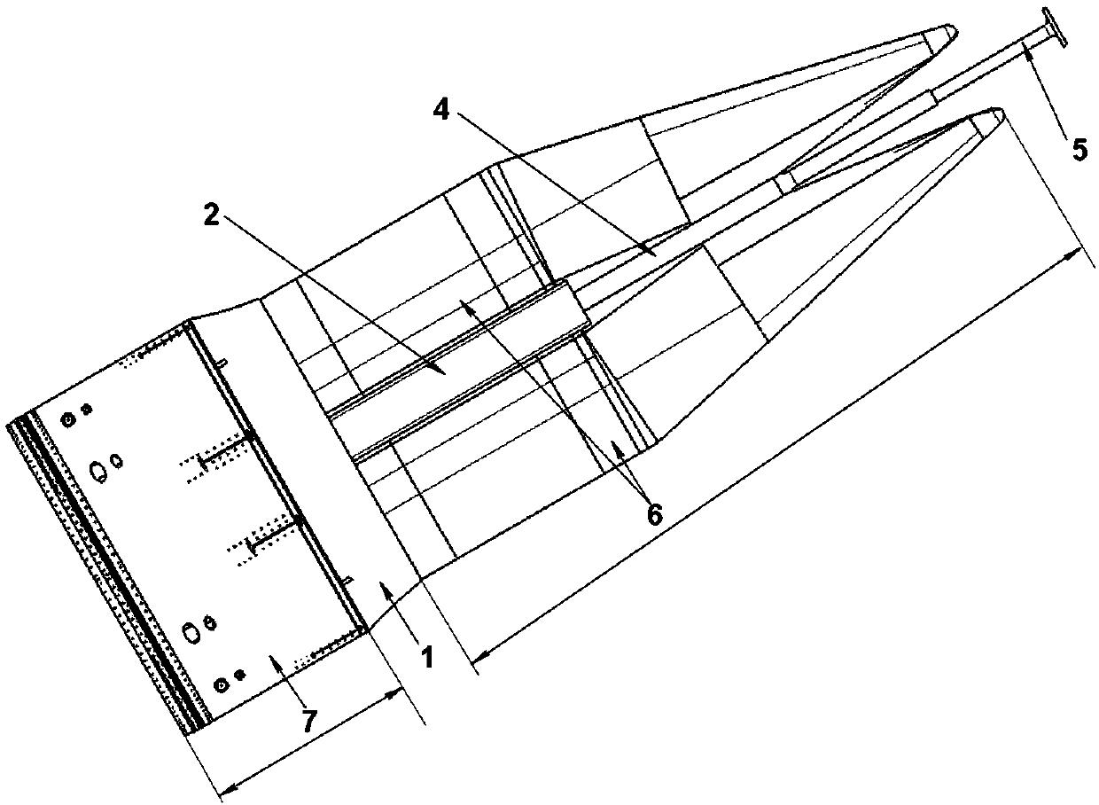 Rectification assembly suitable for multi-load missile and missile