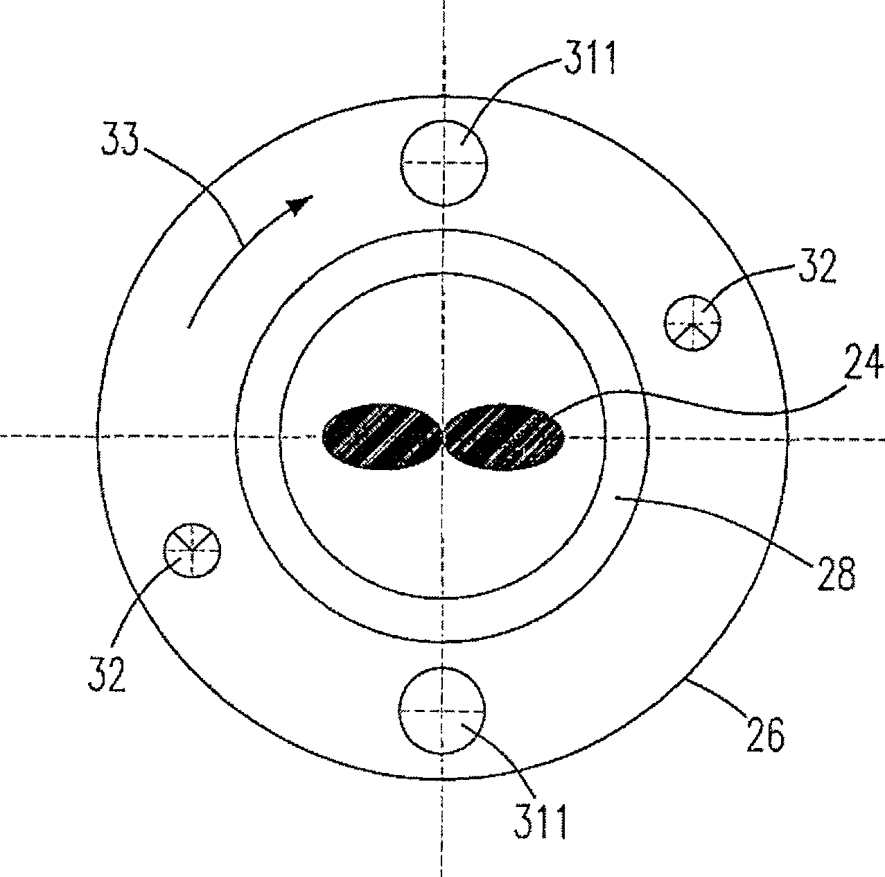 Macromolecular polymerization reaction trough