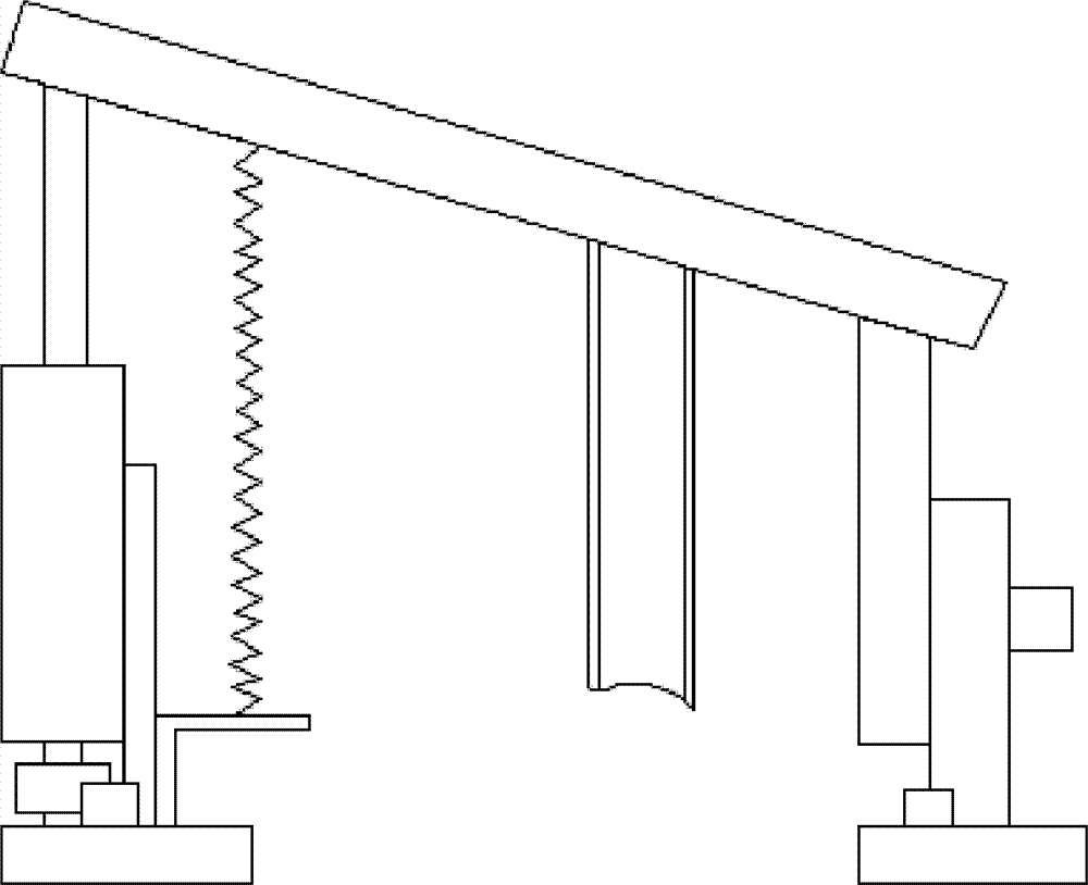 Execution mechanism for dry-type dual-clutch automatic transmission rack