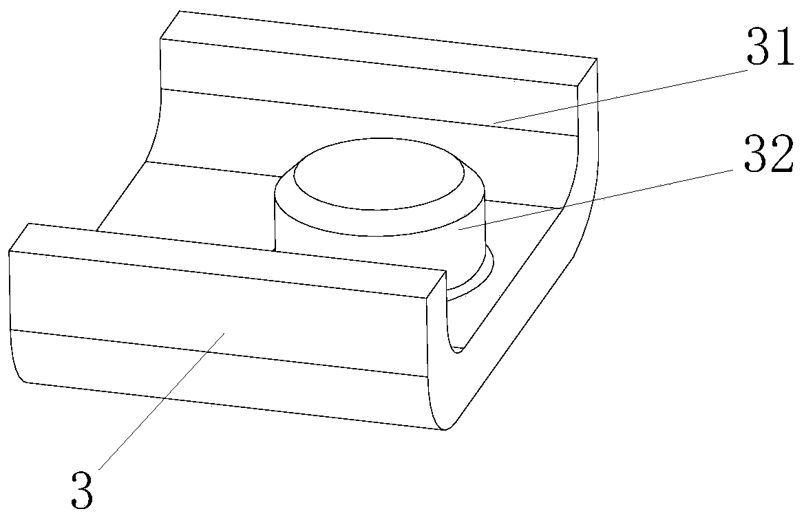 Self-locking drawbar and draw-bar box