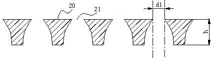 Magnetic mask plate for vapor deposition