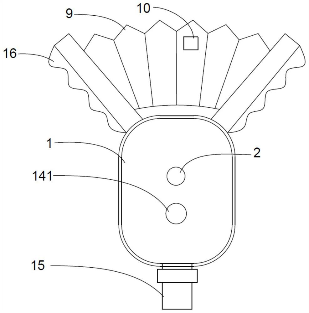 A medical portable dry powder assisted inhalation device