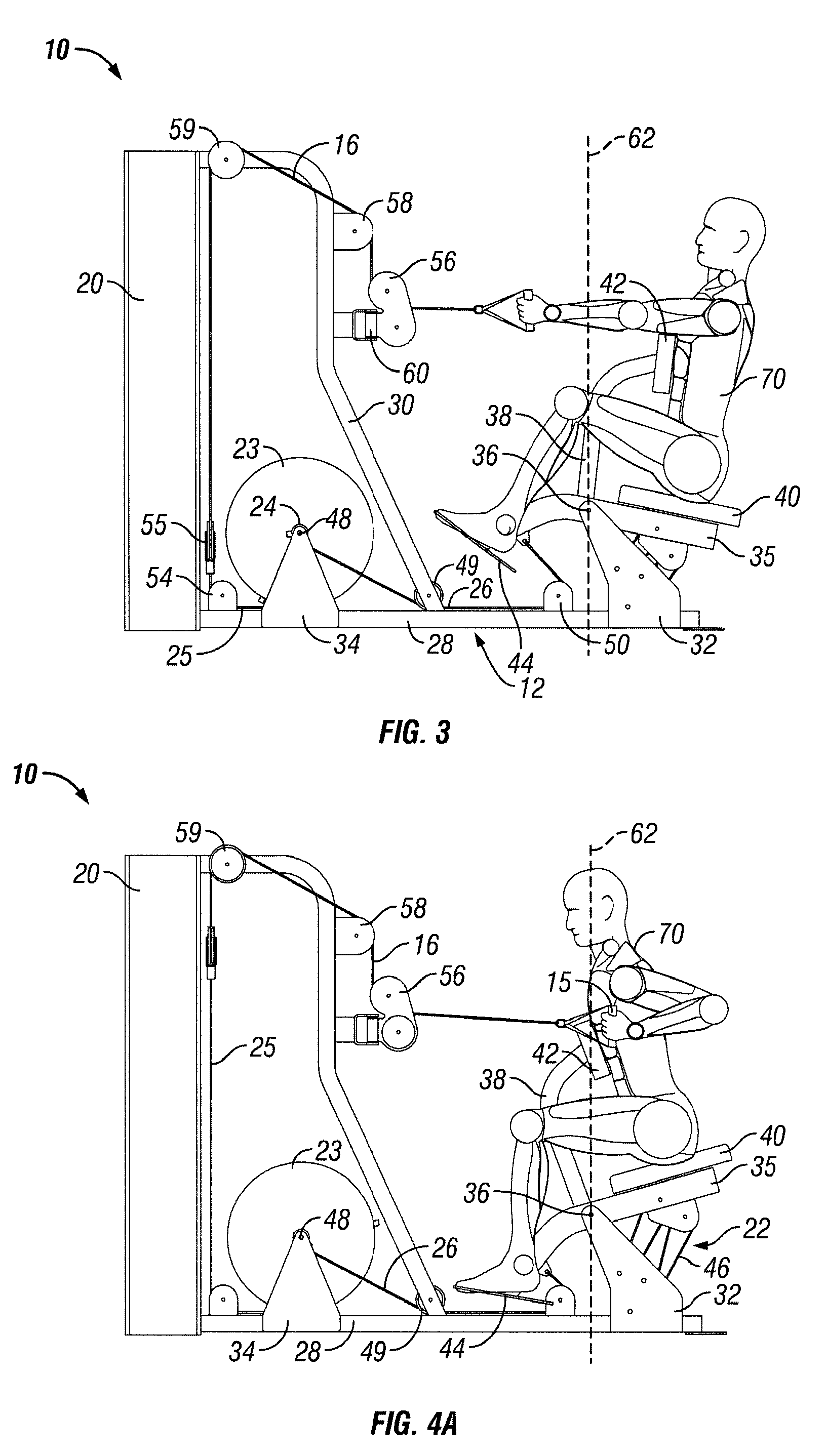 Exercise machine with multi-function user engagement device