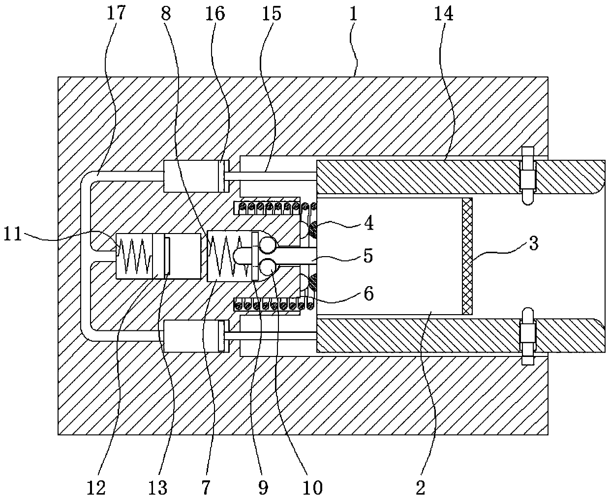 Pressing type electric control switch based on magnetic buckle limiting