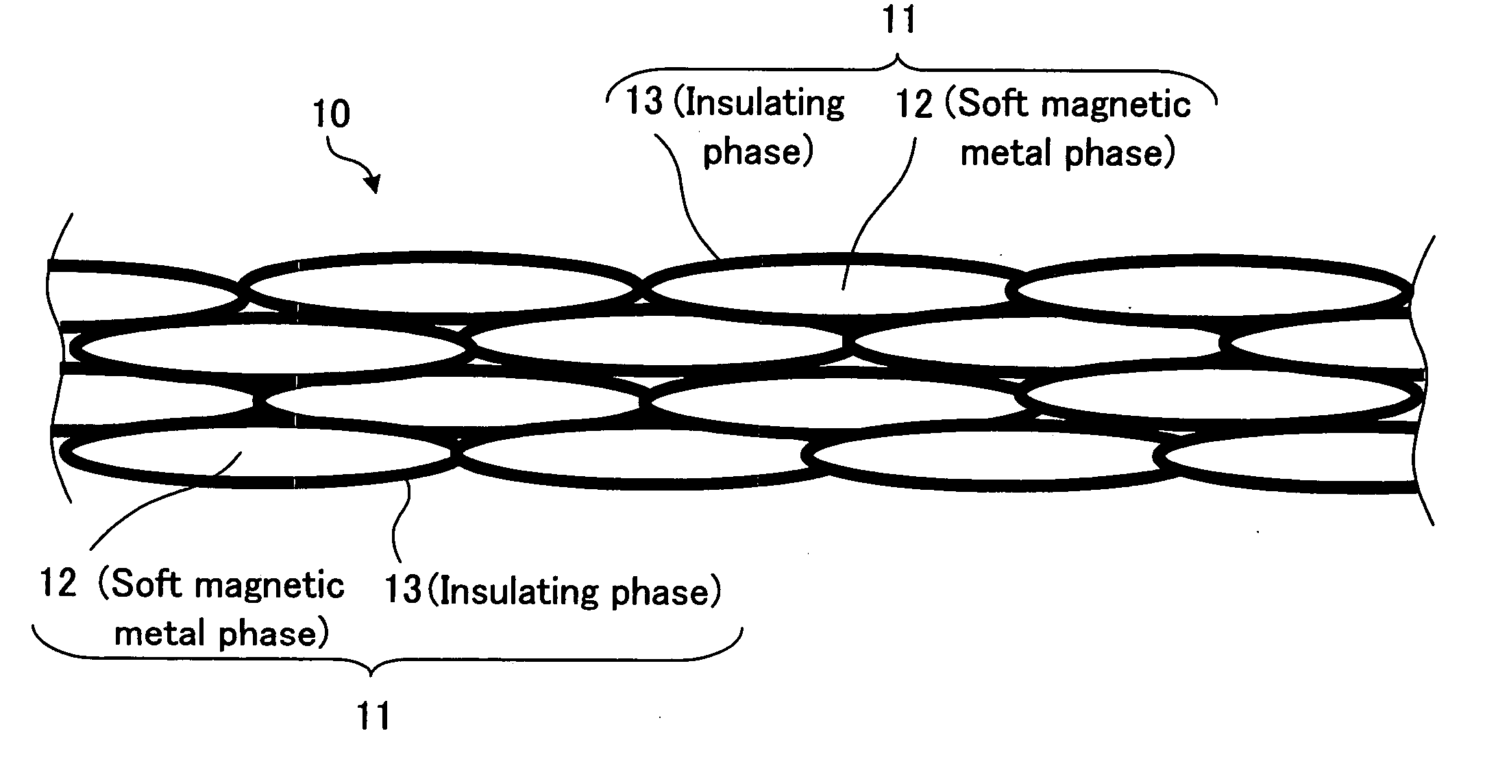 Composite magnetic material electromagnetic wave absorbing sheet method for manufacturing sheet-like product and method for manufacturing electromagnetic wave absorbing sheet