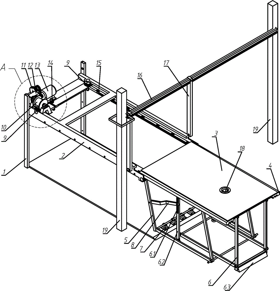 Swing arm rotary combined three-dimensional garage