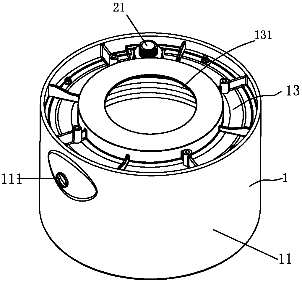 Cylindrical heat exchanger with high heat exchange efficiency