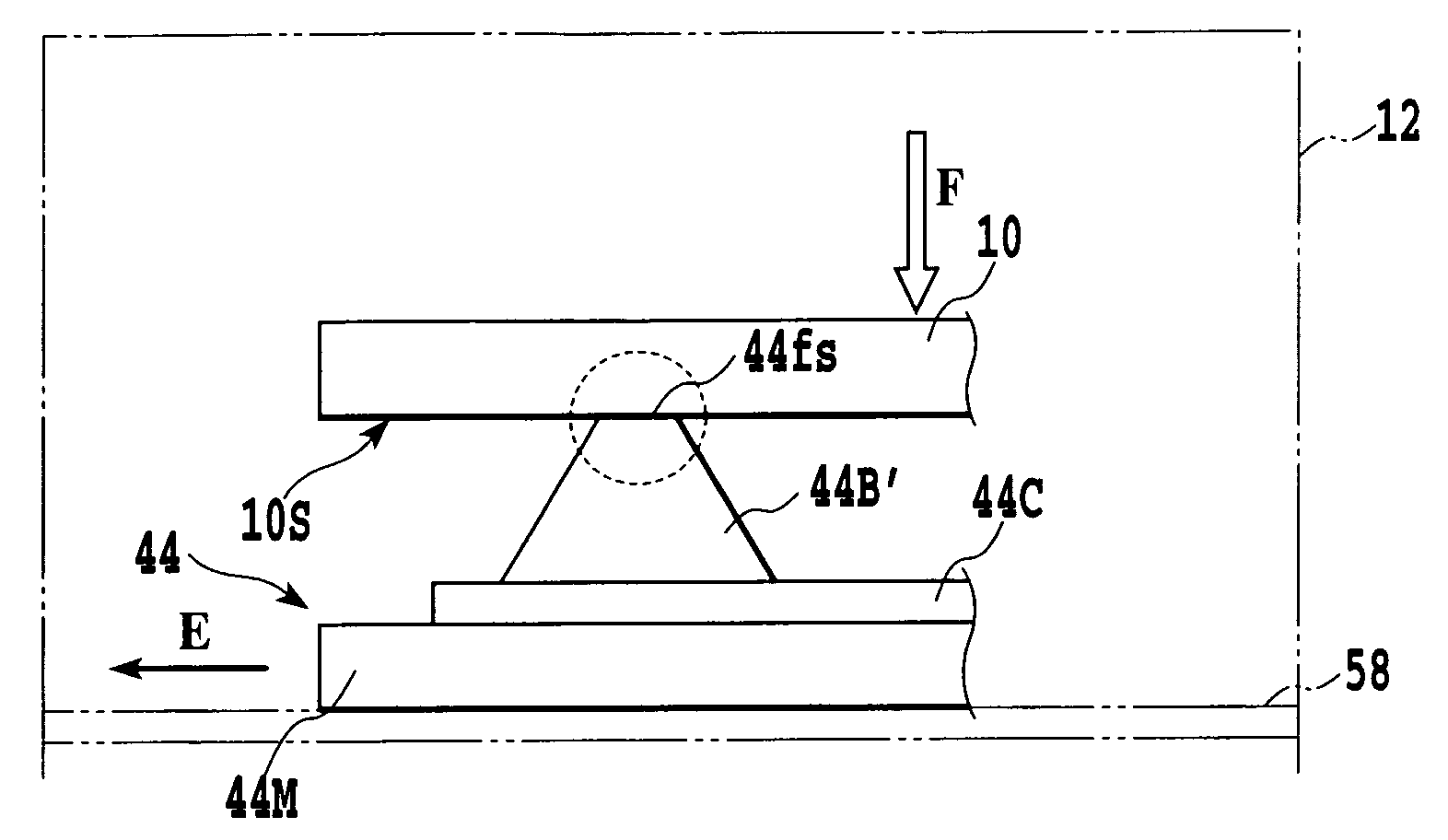 Recovery processing method of an electrode
