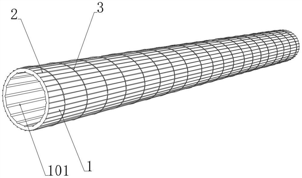 A kind of glass fiber reinforced plastic cable conduit and its processing technology