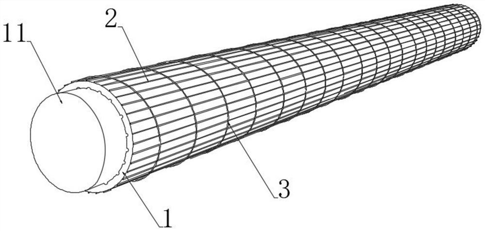 A kind of glass fiber reinforced plastic cable conduit and its processing technology