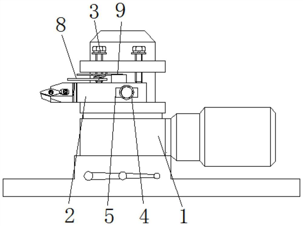 Railway conical rolling bearing inner sleeve raceway grinding undercut machining tool and manufacturing method