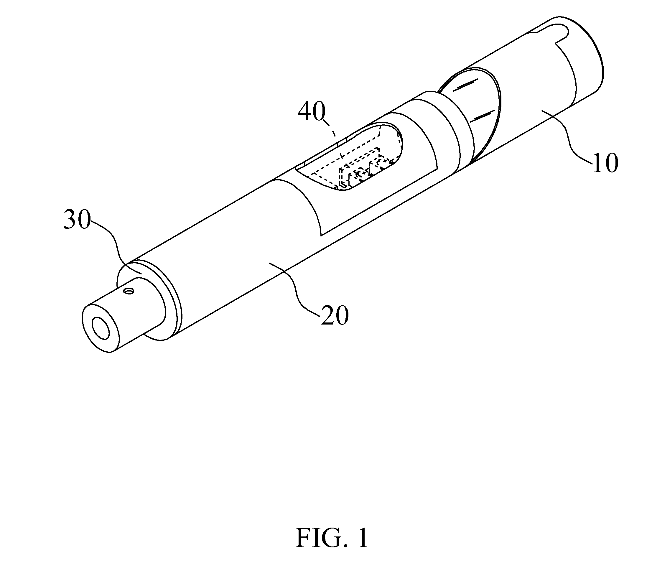 Side-viewing endoscope structure