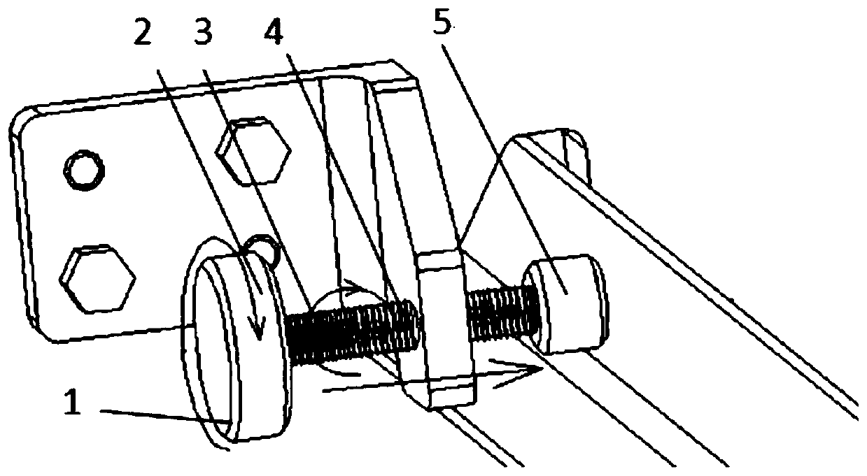 A detachable adjustable truss clamping and positioning device and positioning method