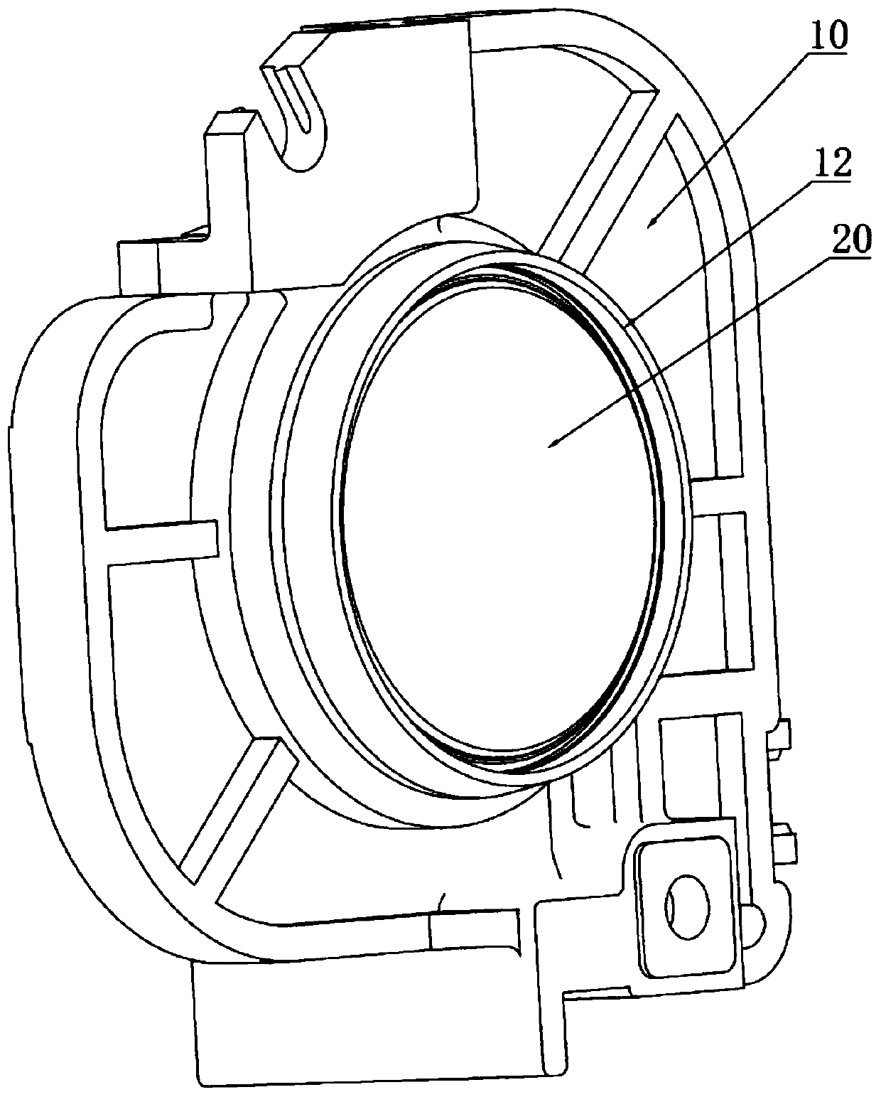 Mobile group, optical system and camera device