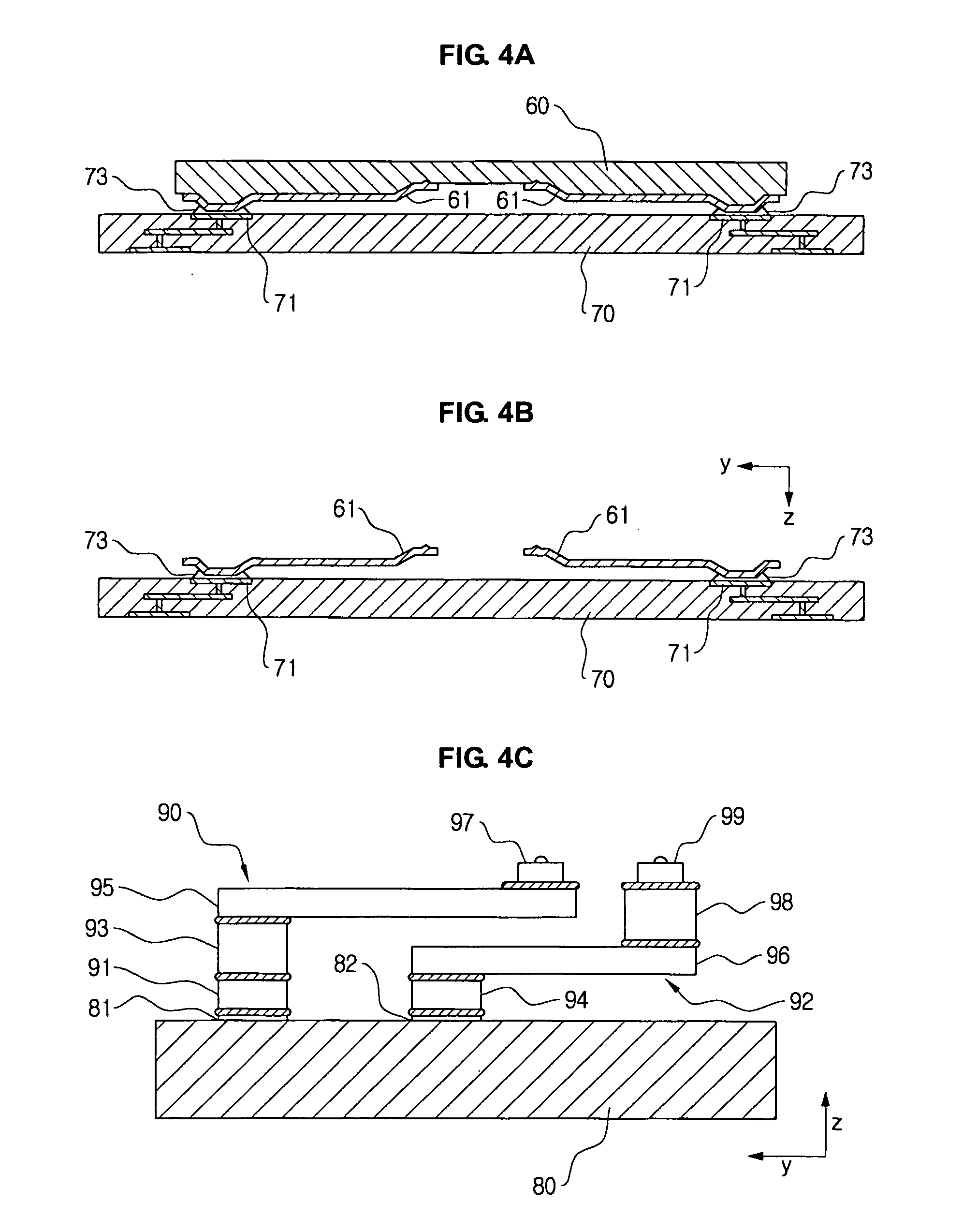 Microprobe for testing electronic device and manufacturing method thereof