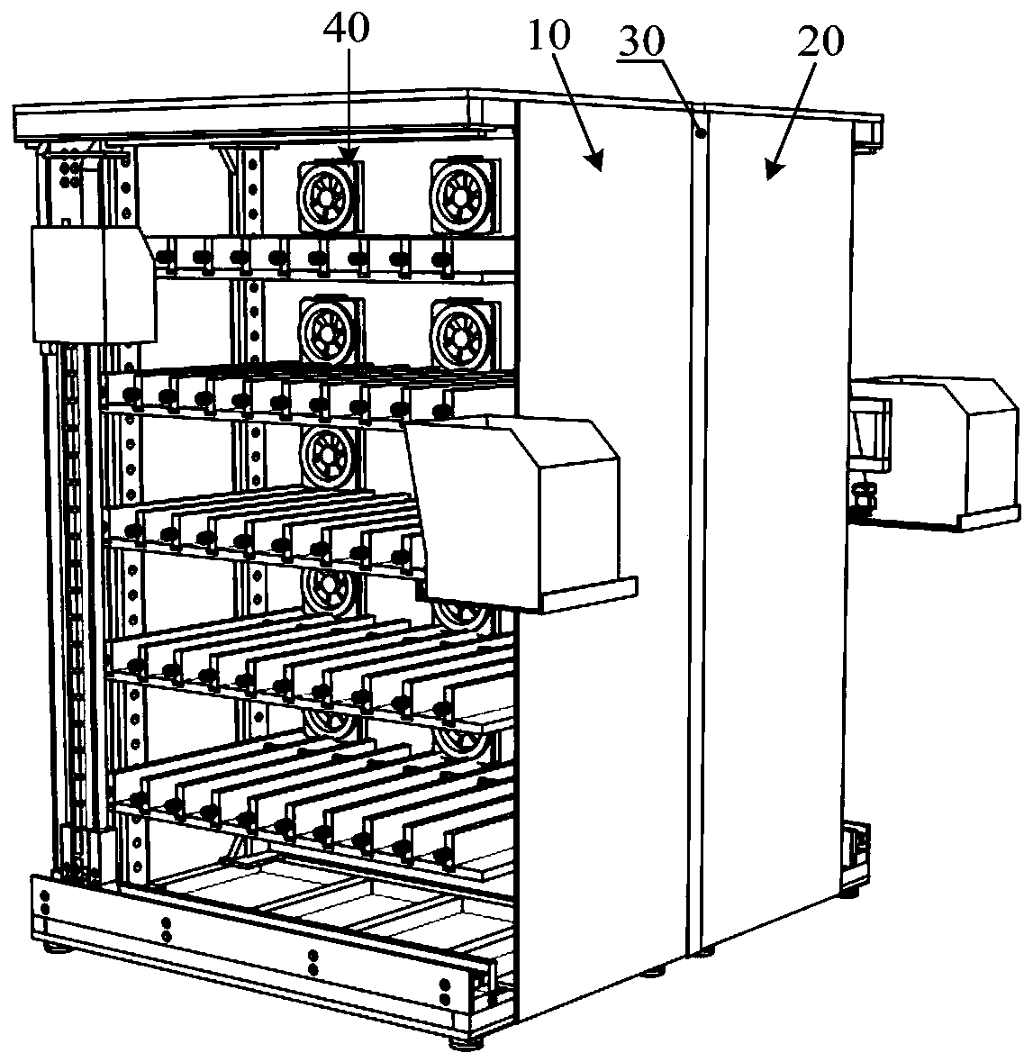 Counter and vending machine